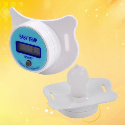 LCD Digital Mouth Nipple Pacifier Baby Health Monitors