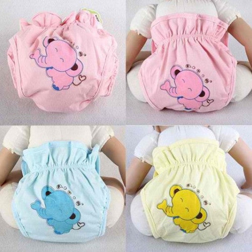 Waterproof Fresh Color Baby Soft Cloth Diaper Washable Nappy